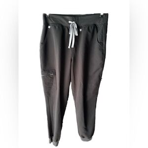 FIGS scrub pants, size L, black, EUC